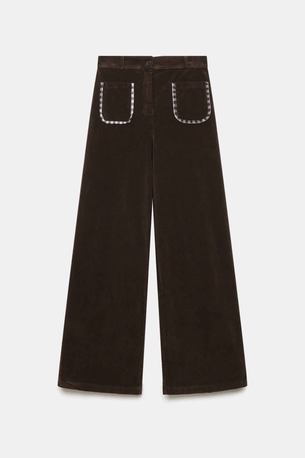 PANTALÓN VICHY TEEN MARRÓN