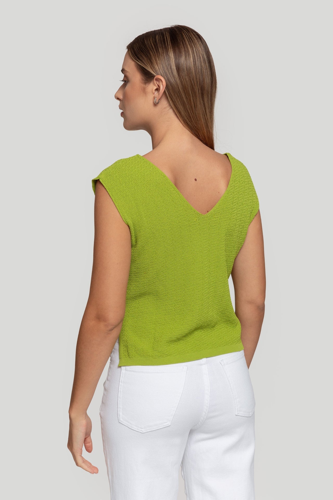 TOP OLIVA TEXTURA