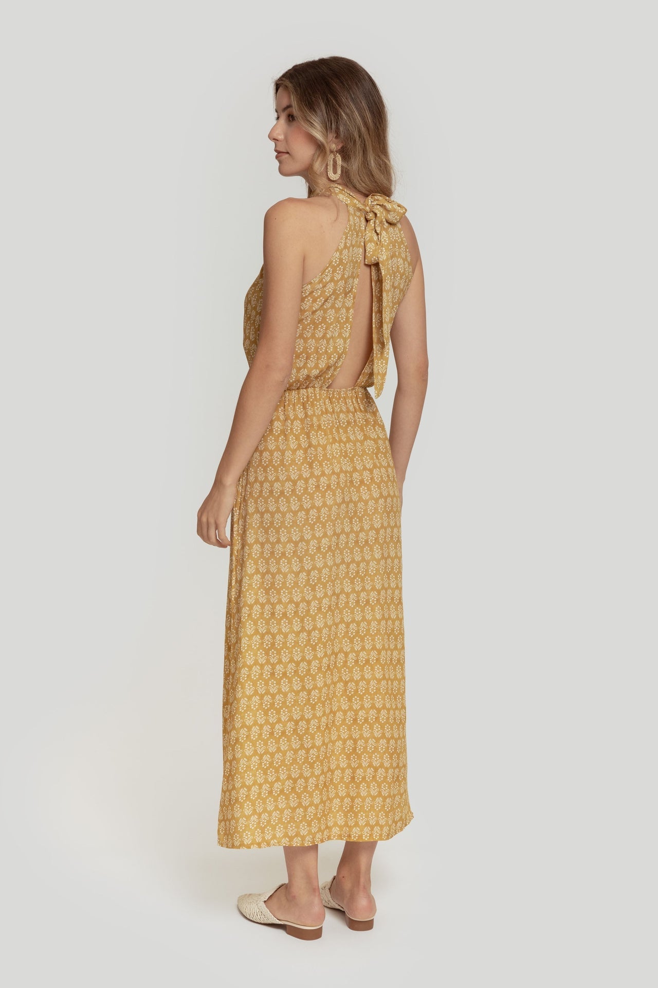 VESTIDO TENERIFE MOSTAZA