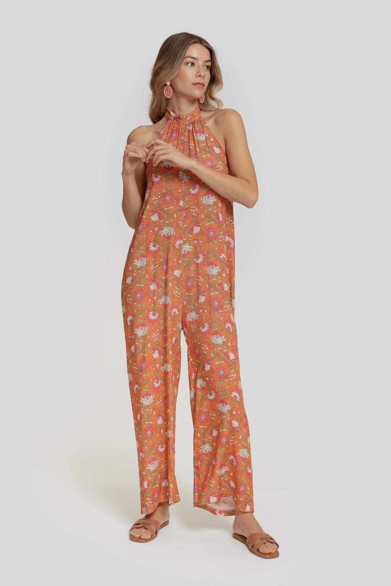 MONO MARBELLA NARANJA