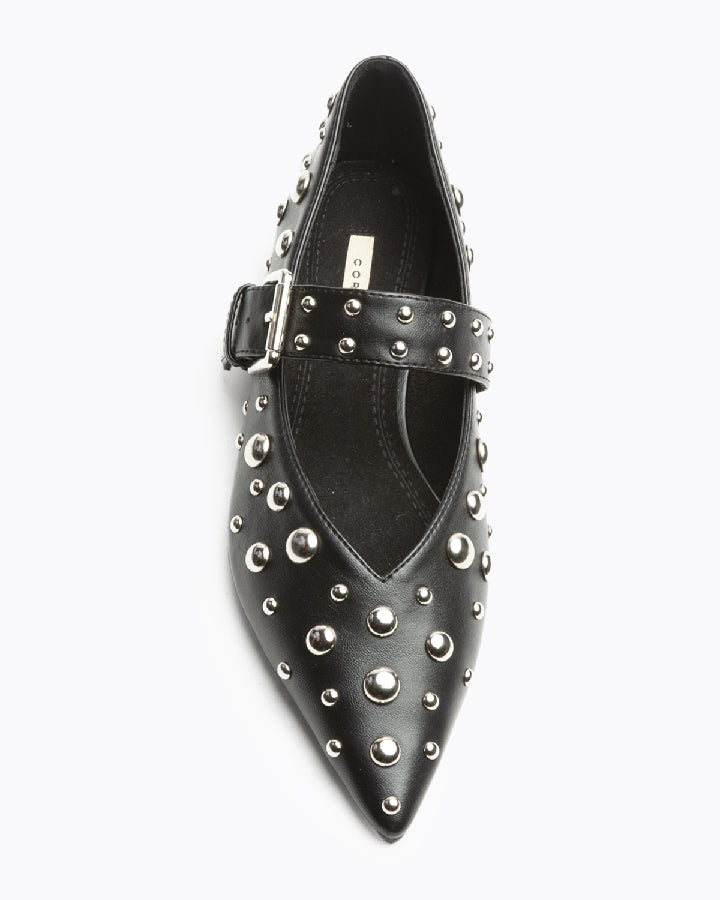 MERCEDITAS TACHUELAS NEGRAS