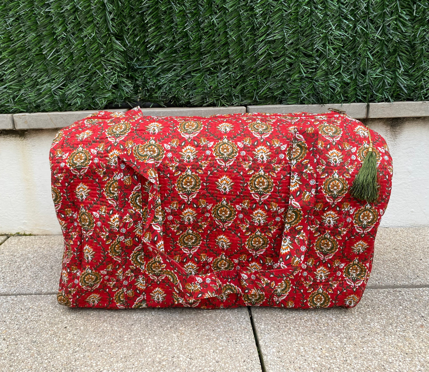 BOLSA VIAJE ROJA