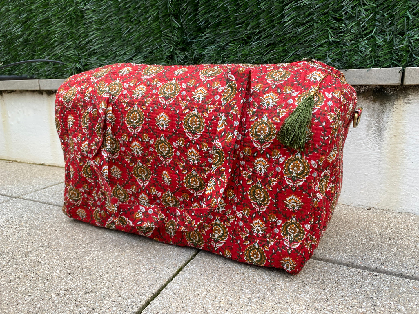 BOLSA VIAJE ROJA
