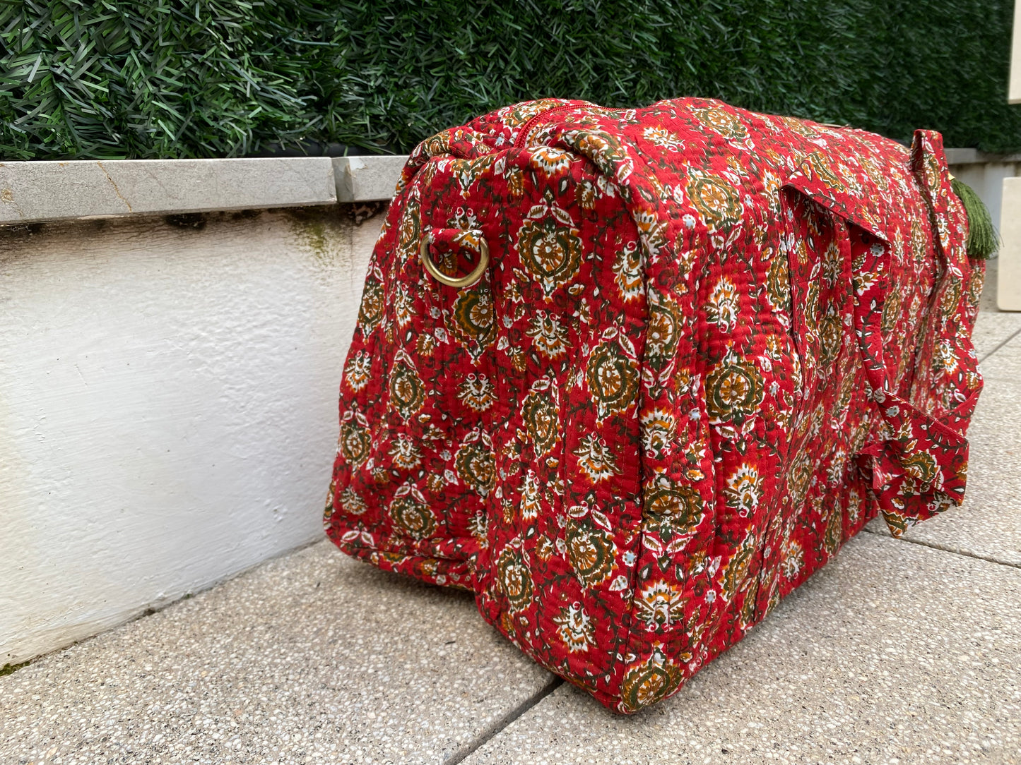 BOLSA VIAJE ROJA