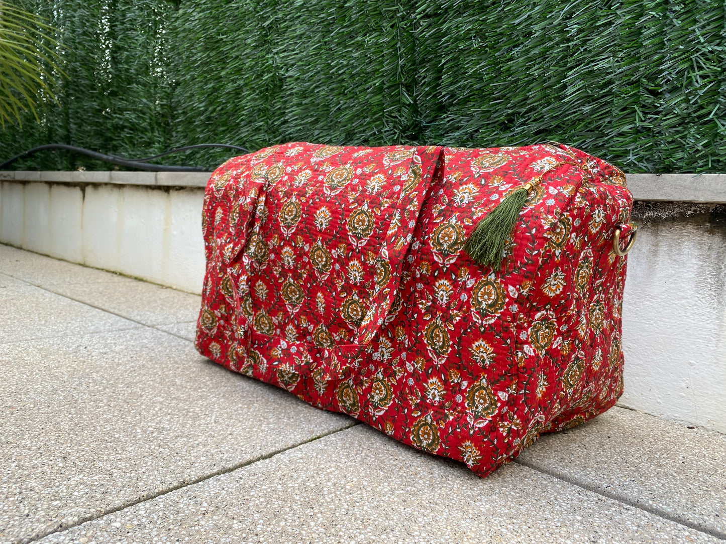 BOLSA VIAJE ROJA