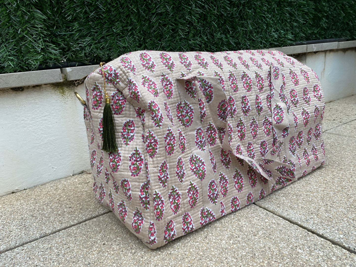 BOLSA VIAJE BEIGE