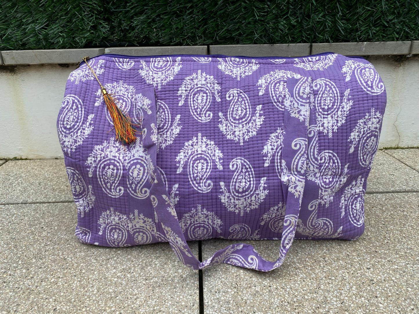 BOLSA VIAJE LILA