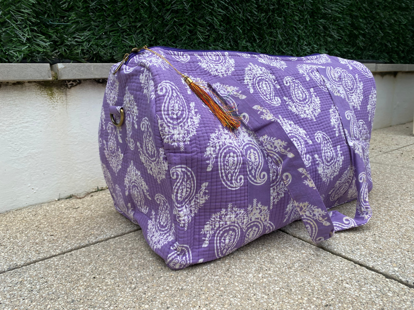 BOLSA VIAJE LILA