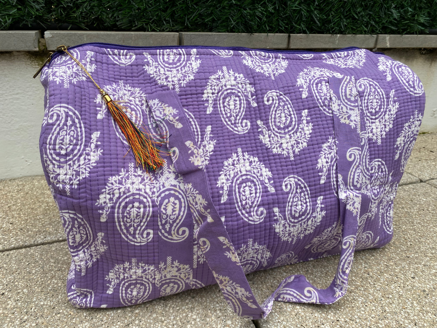 BOLSA VIAJE LILA