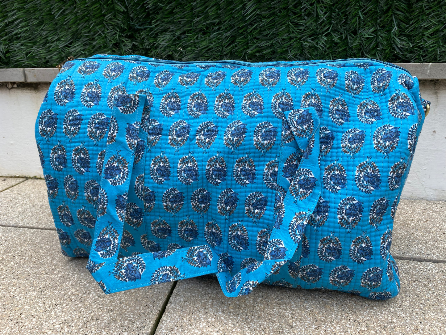 BOLSA VIAJE AZUL