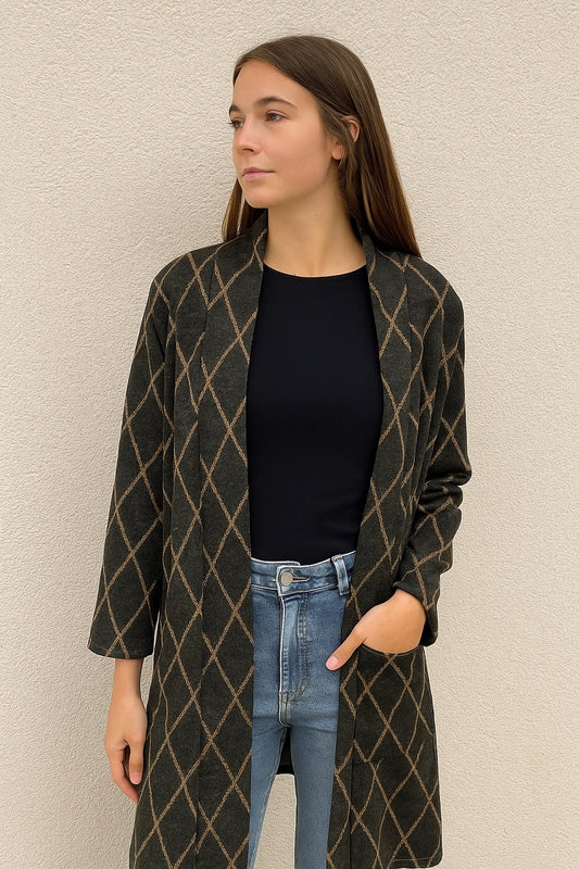 KIMONO GEOMETRICO