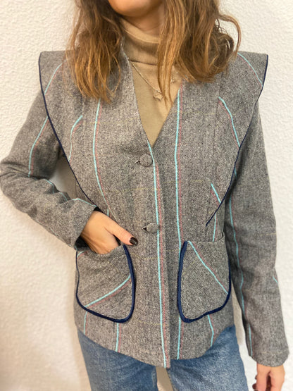 CHAQUETA ENCINAR GRIS