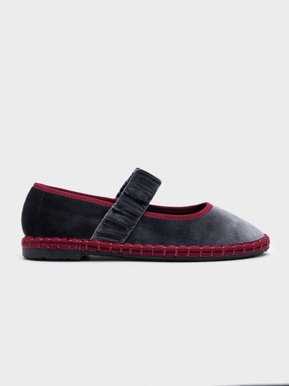 MERCEDITAS VELVET GRIS