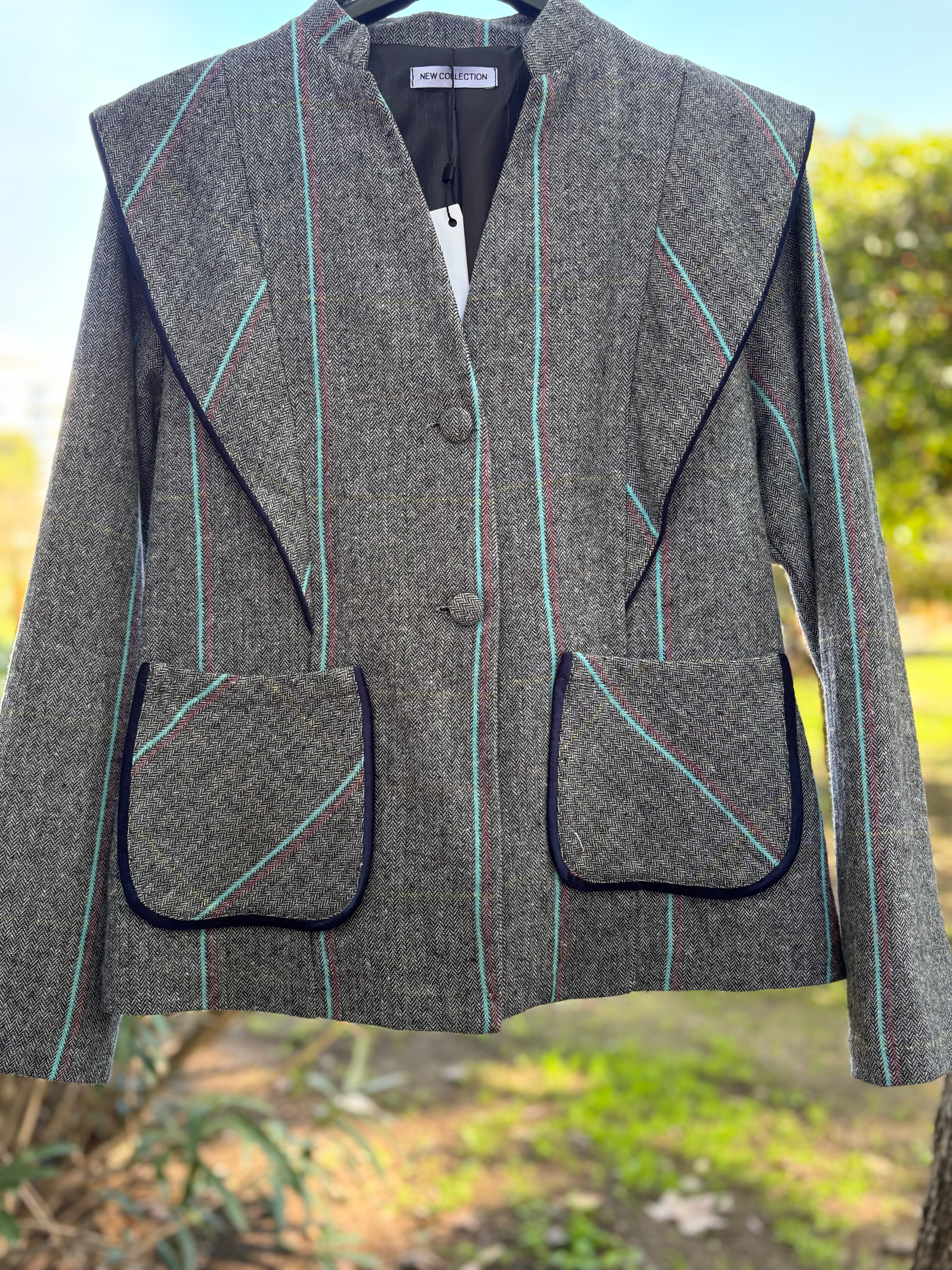 CHAQUETA ENCINAR GRIS