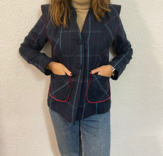 CHAQUETA ENCINAR AZUL