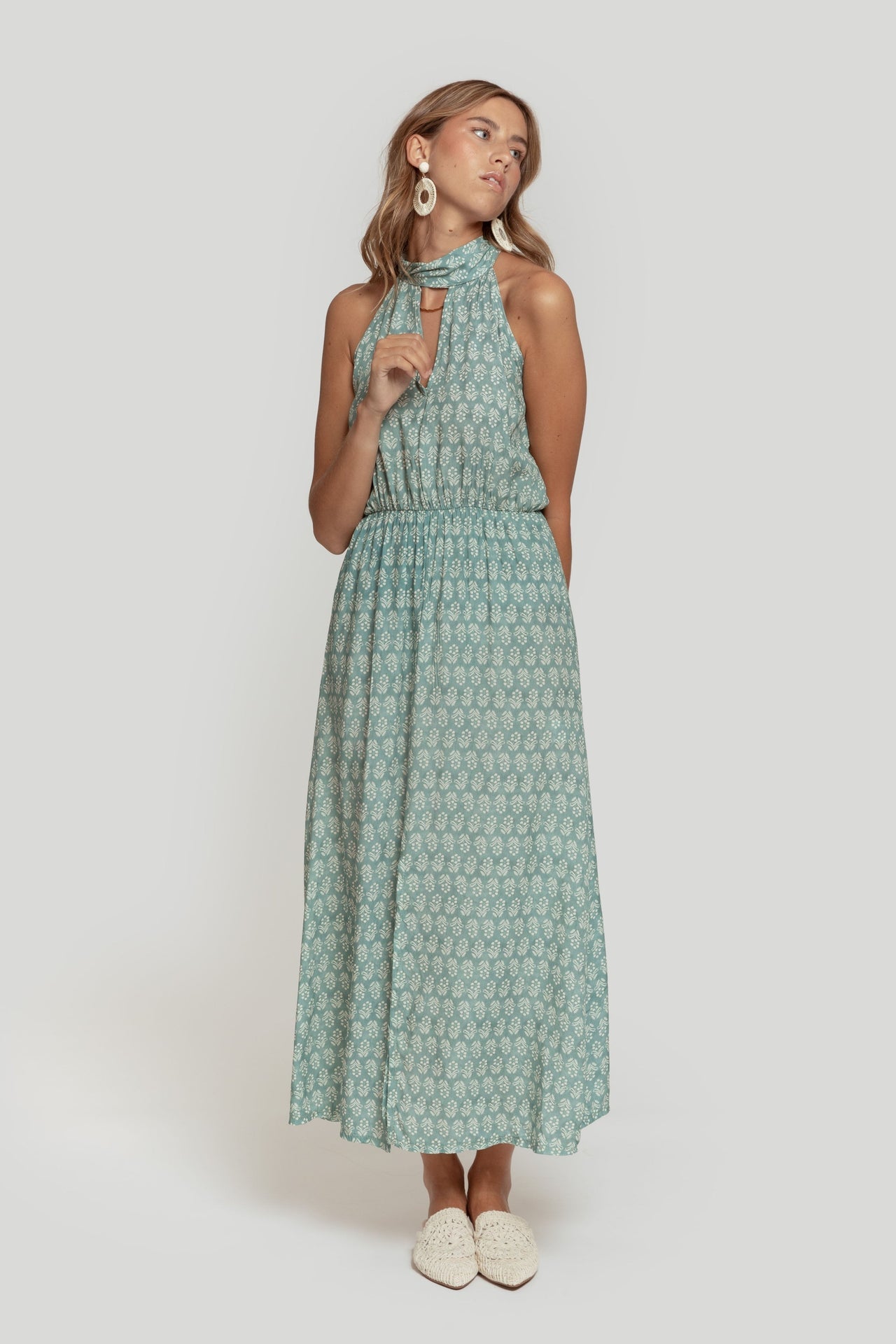 VESTIDO TENERIFE MOSTAZA