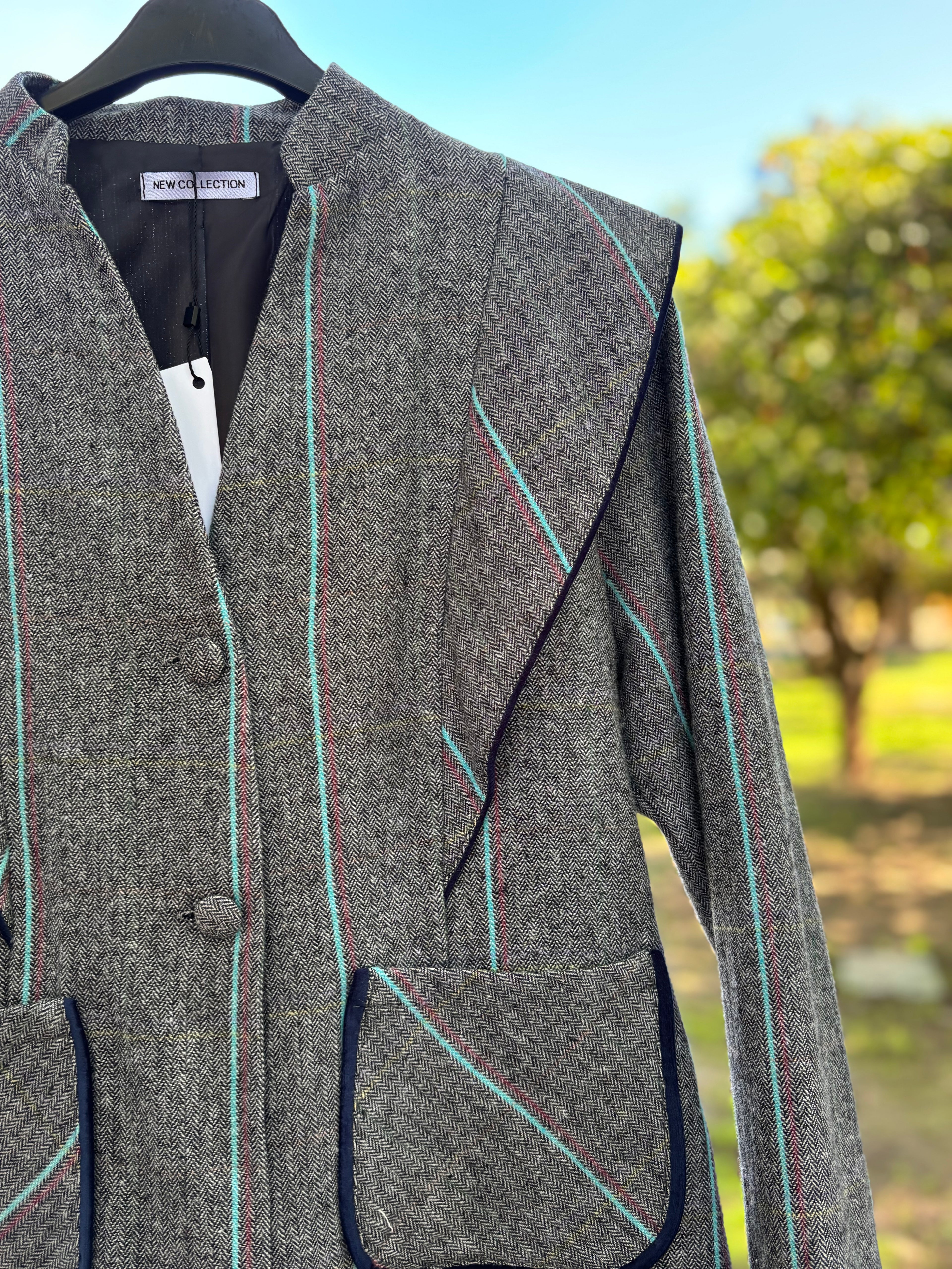 CHAQUETA ENCINAR GRIS