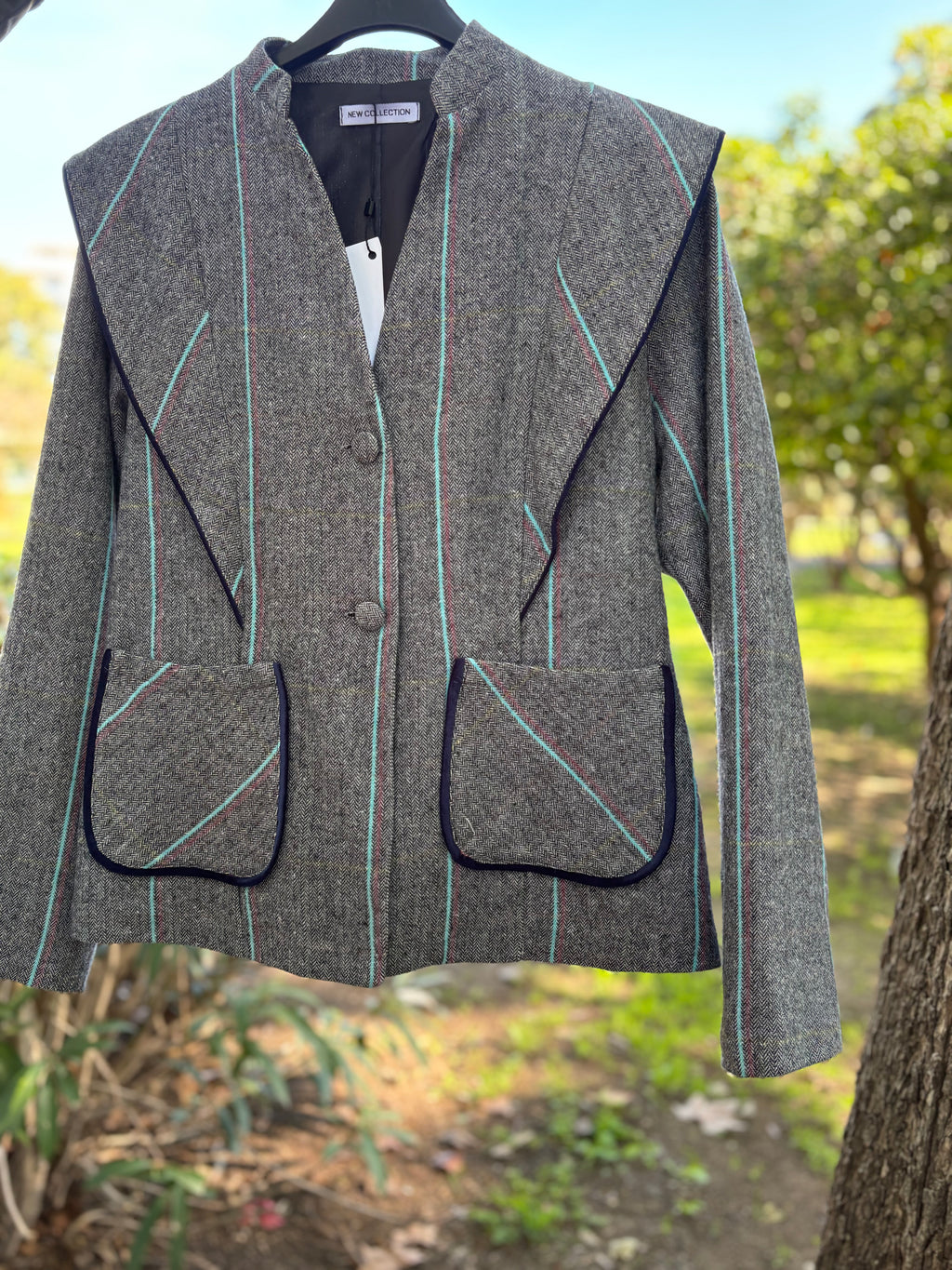 CHAQUETA ENCINAR GRIS