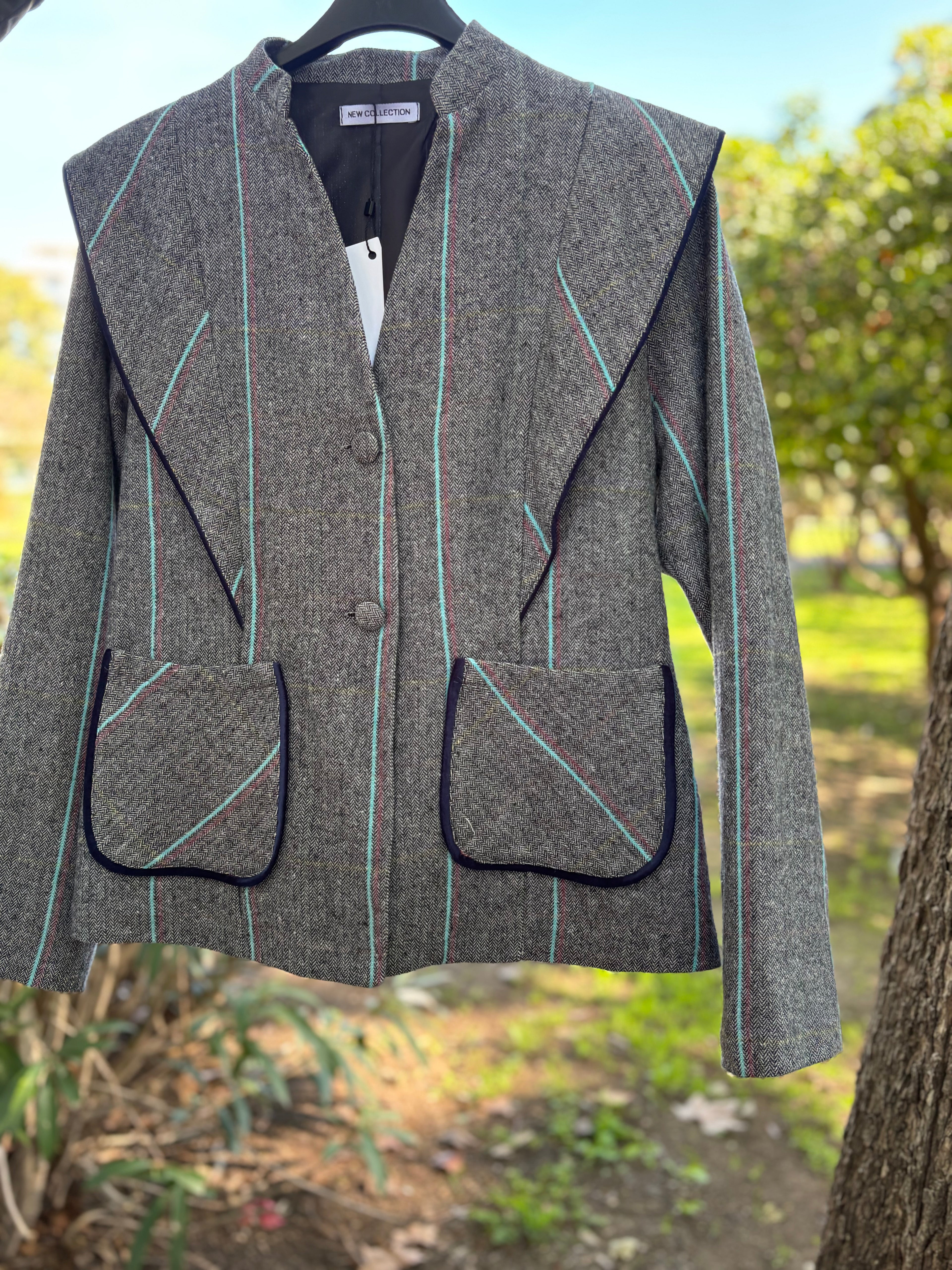 CHAQUETA ENCINAR GRIS