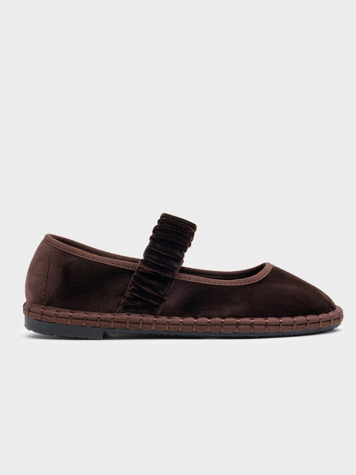 MERCEDITAS VELVET BROWN