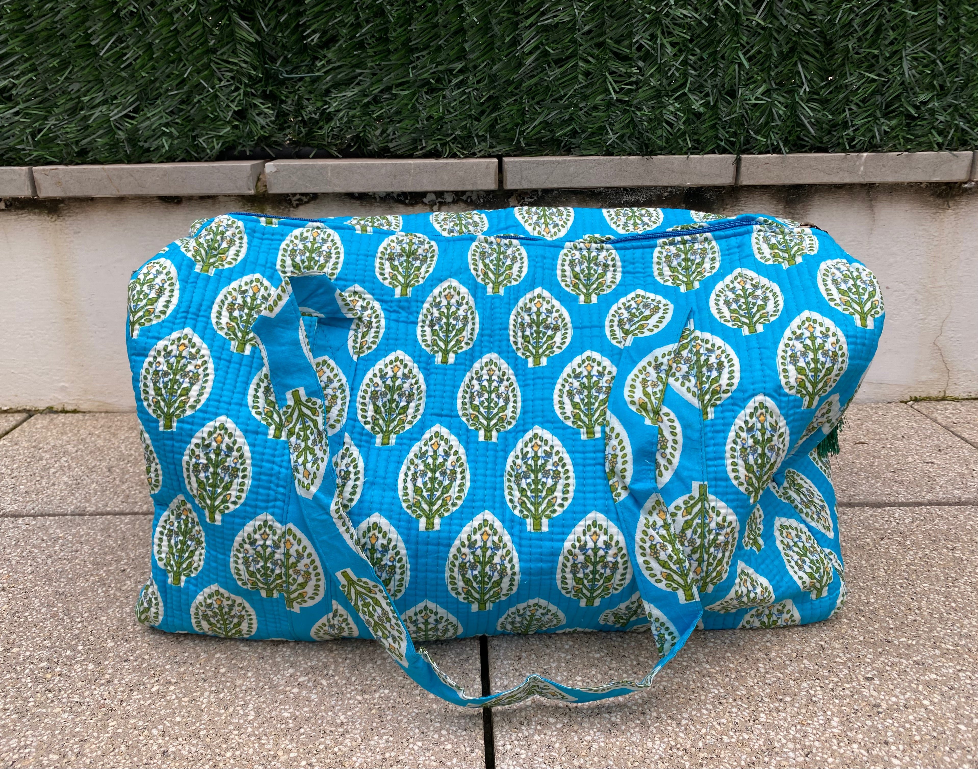 BOLSA VIAJE AZUL VIVO