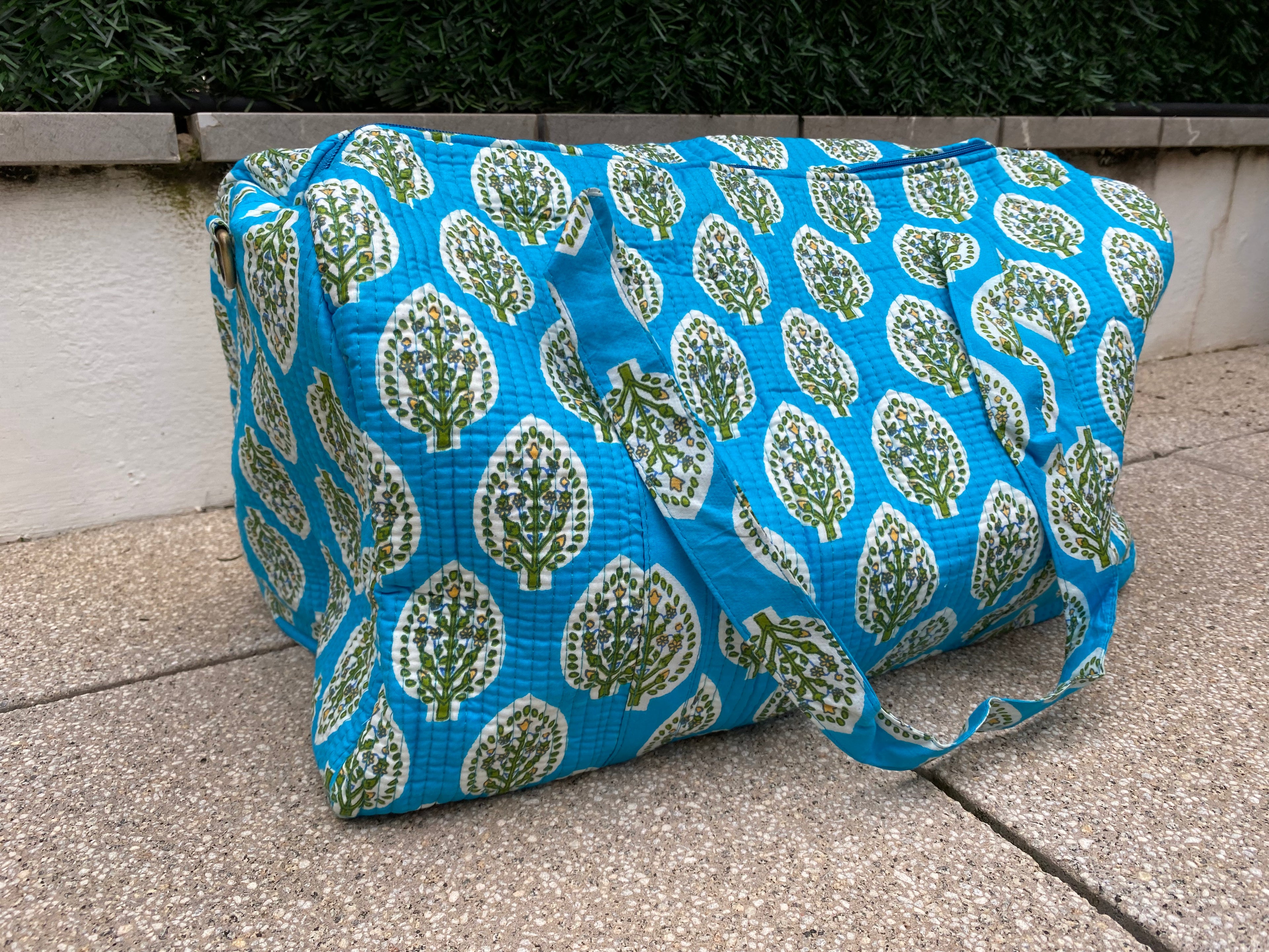 BOLSA VIAJE AZUL VIVO