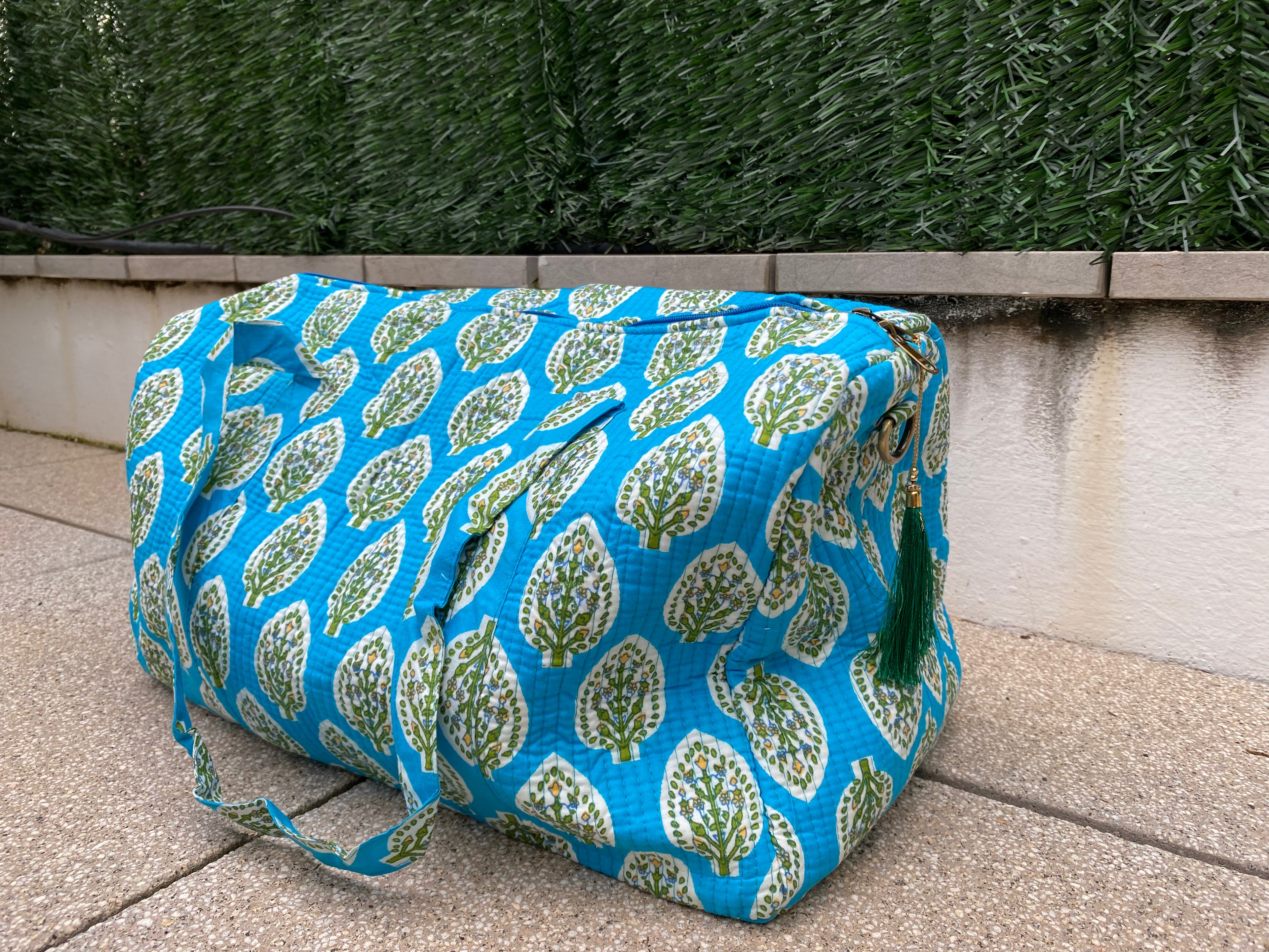 BOLSA VIAJE AZUL VIVO