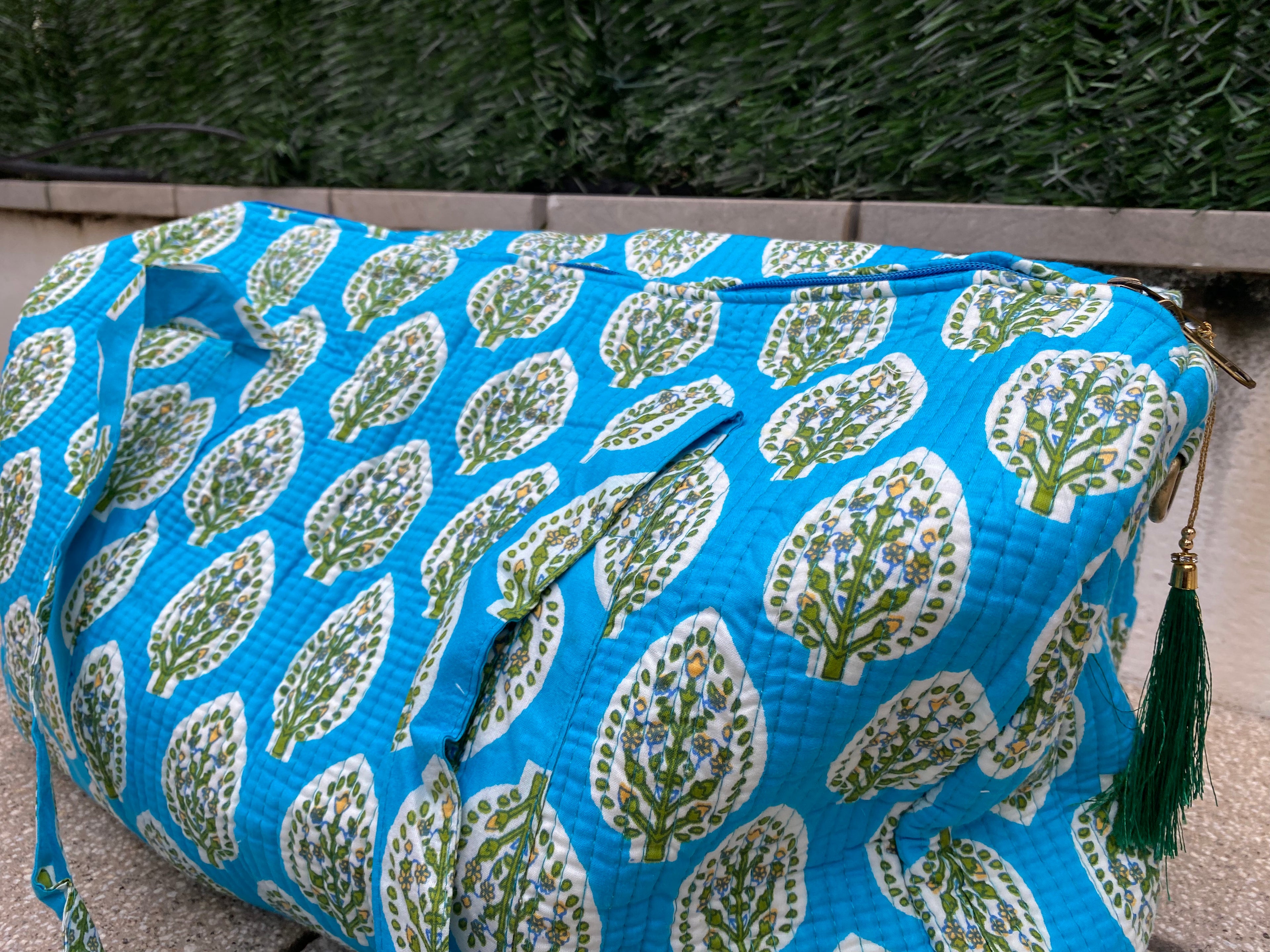 BOLSA VIAJE AZUL VIVO