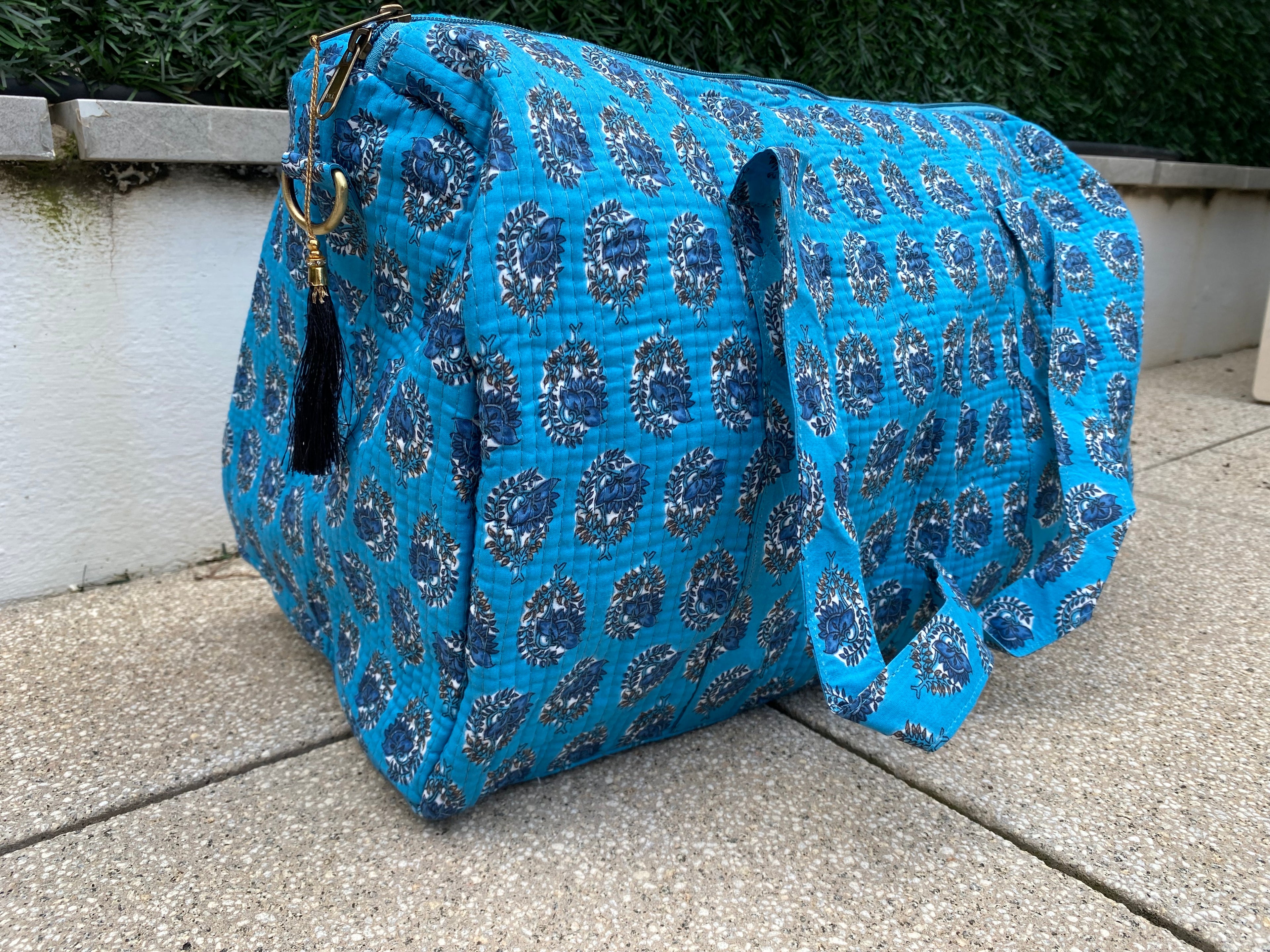 BOLSA VIAJE AZUL