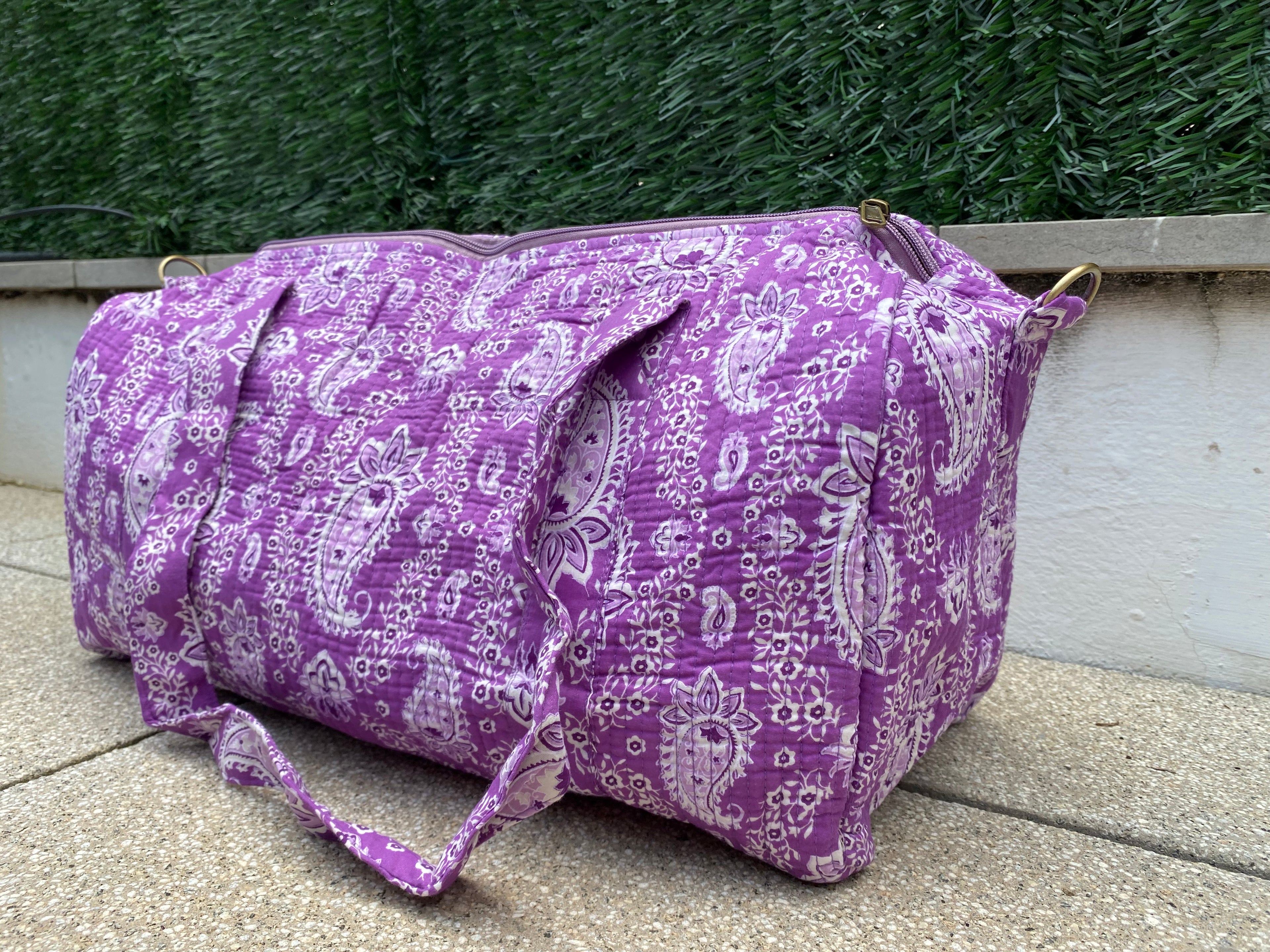 BOLSA VIAJE PÚRPURA