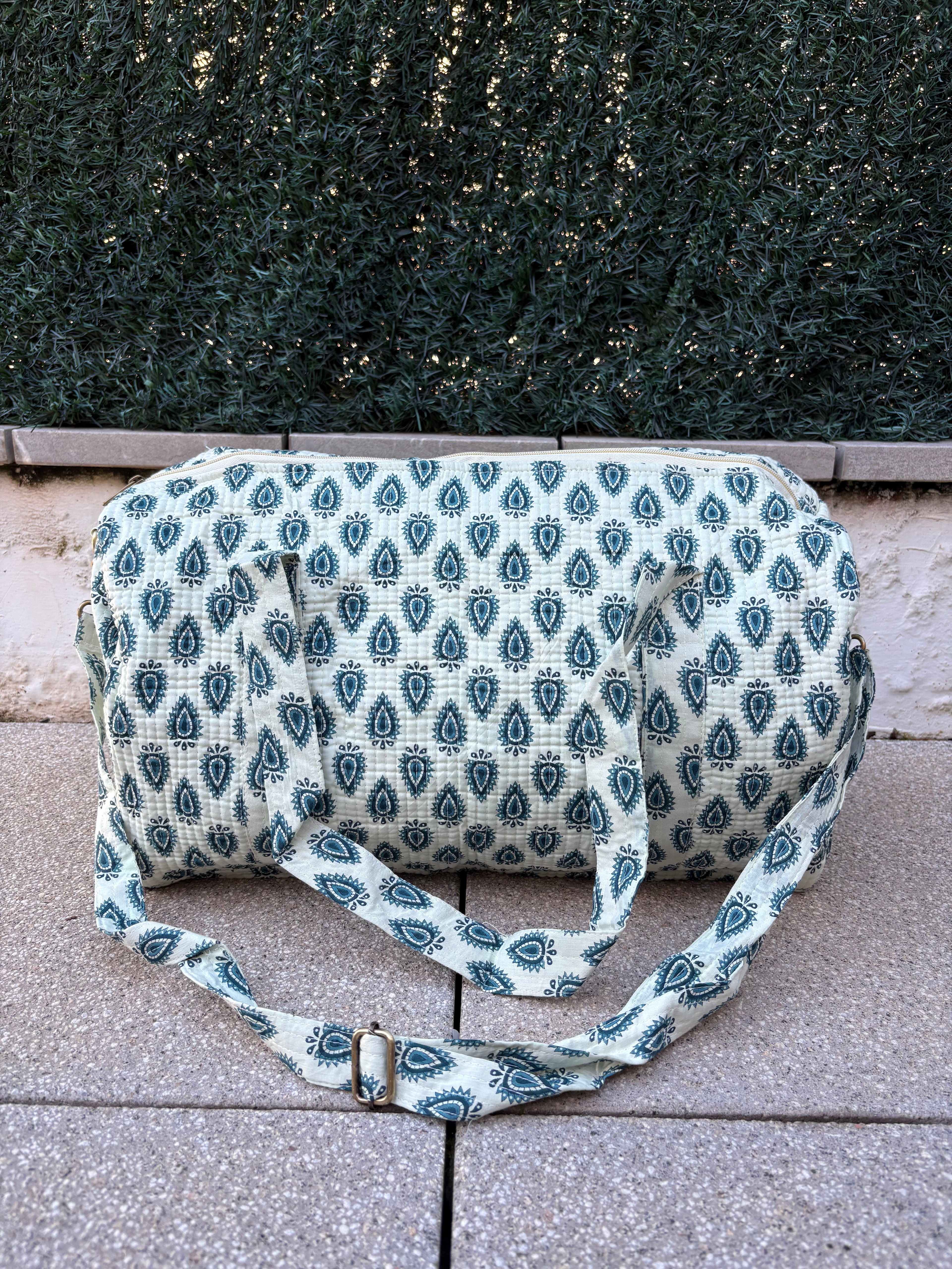 BOLSA VIAJE LÁGRIMAS AZUL