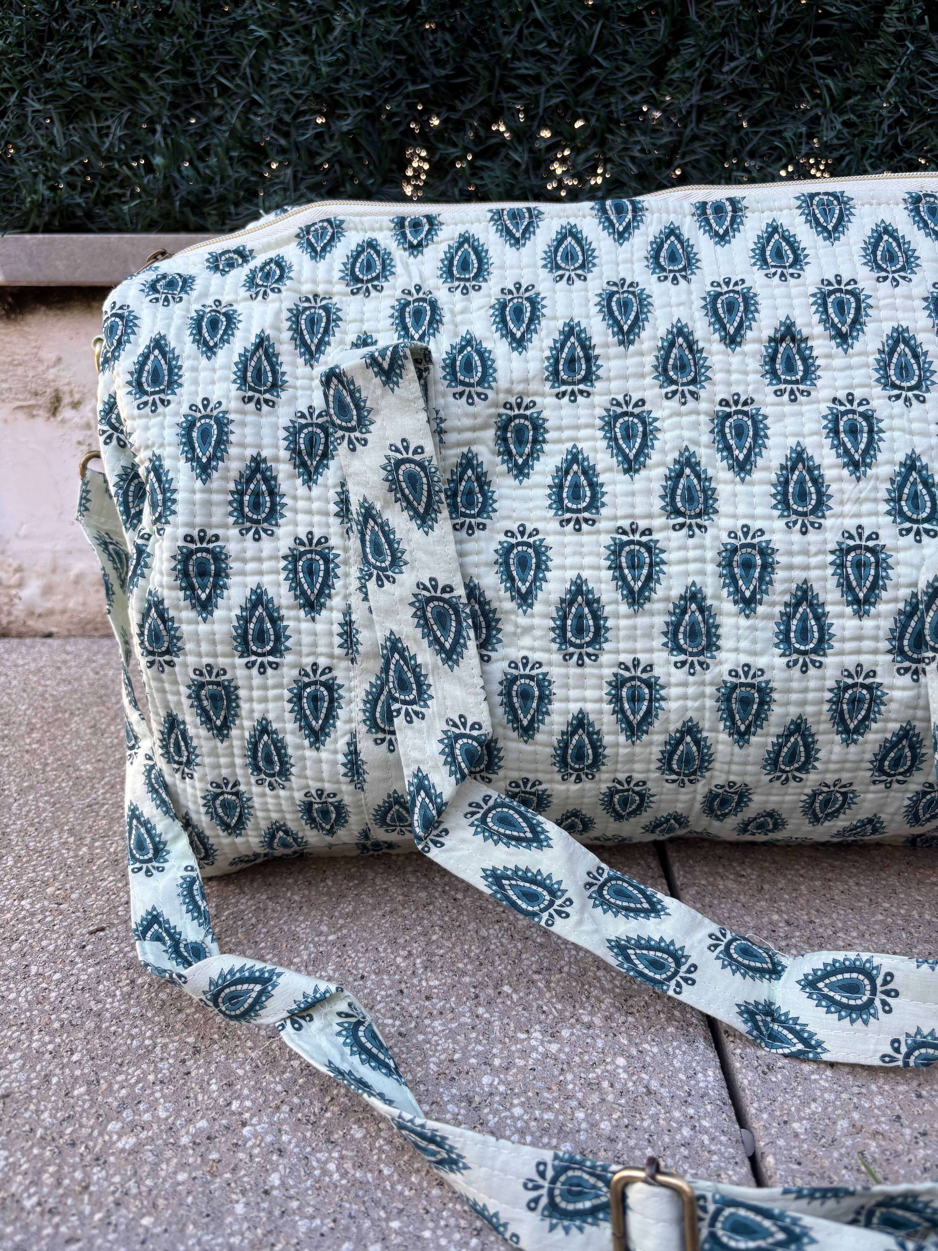 BOLSA VIAJE LÁGRIMAS AZUL