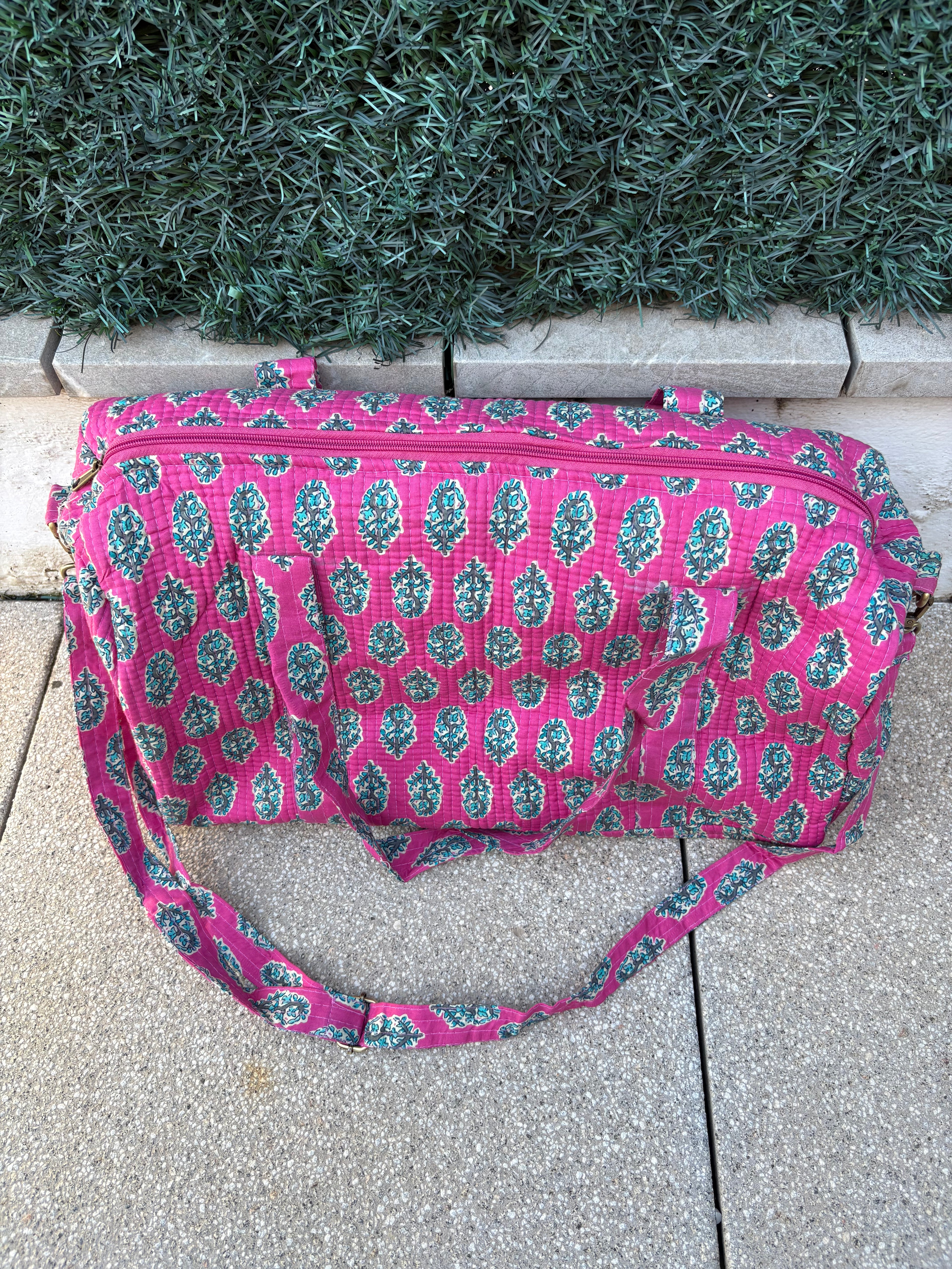 BOLSA VIAJE ROSA
