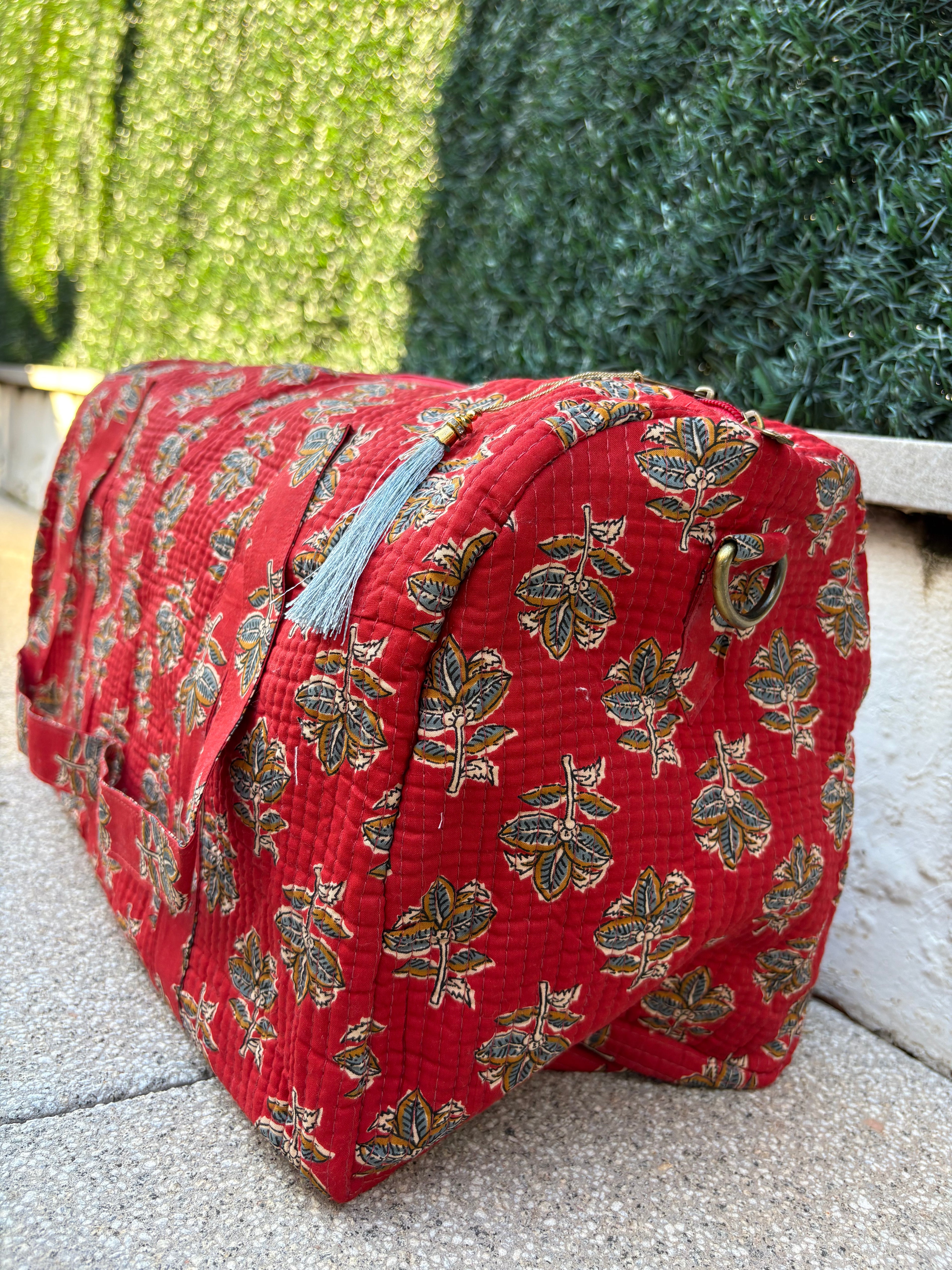 BOLSA VIAJE ROJA