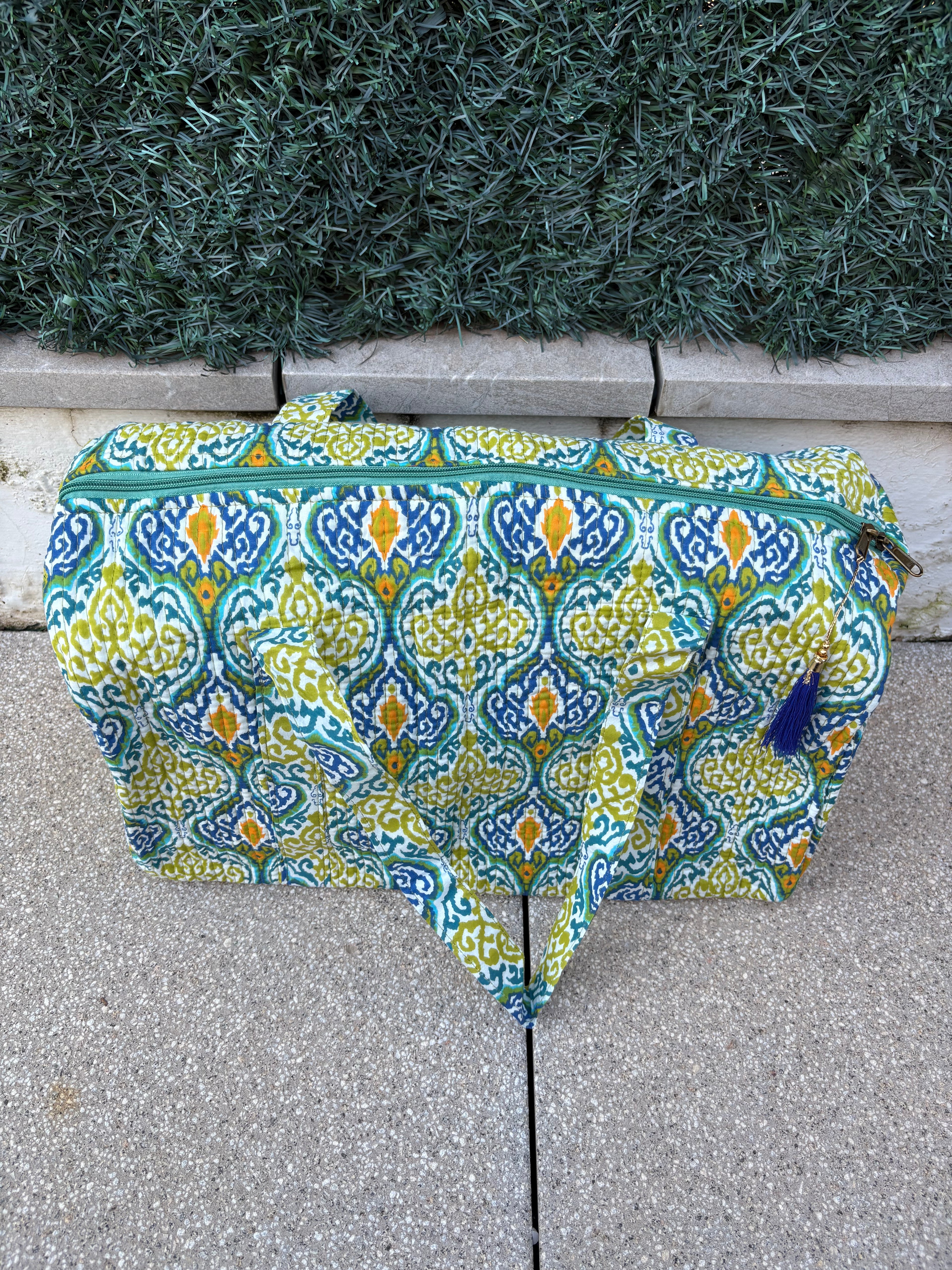 BOLSA VIAJE VERDE MULTI