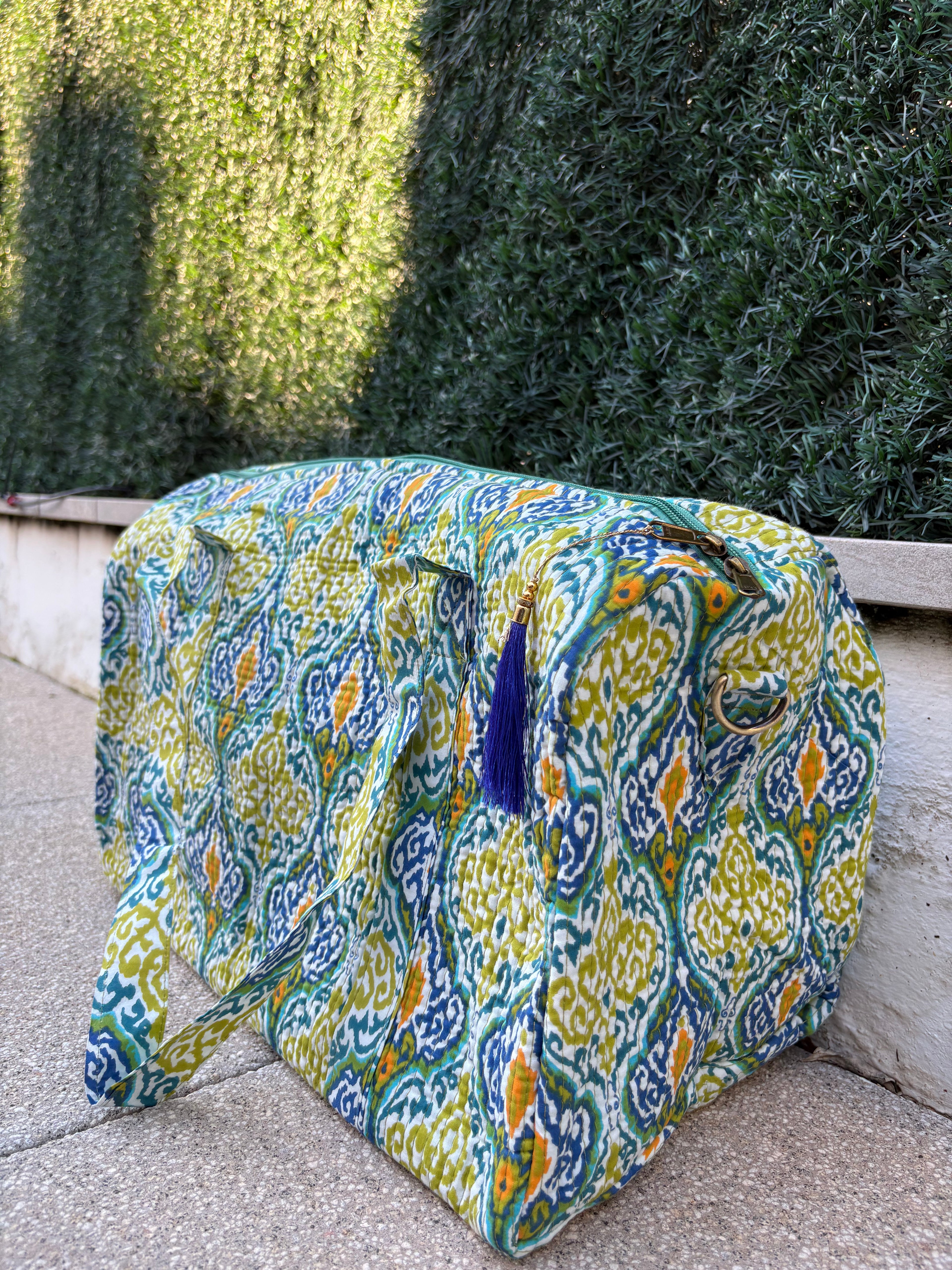 BOLSA VIAJE VERDE MULTI