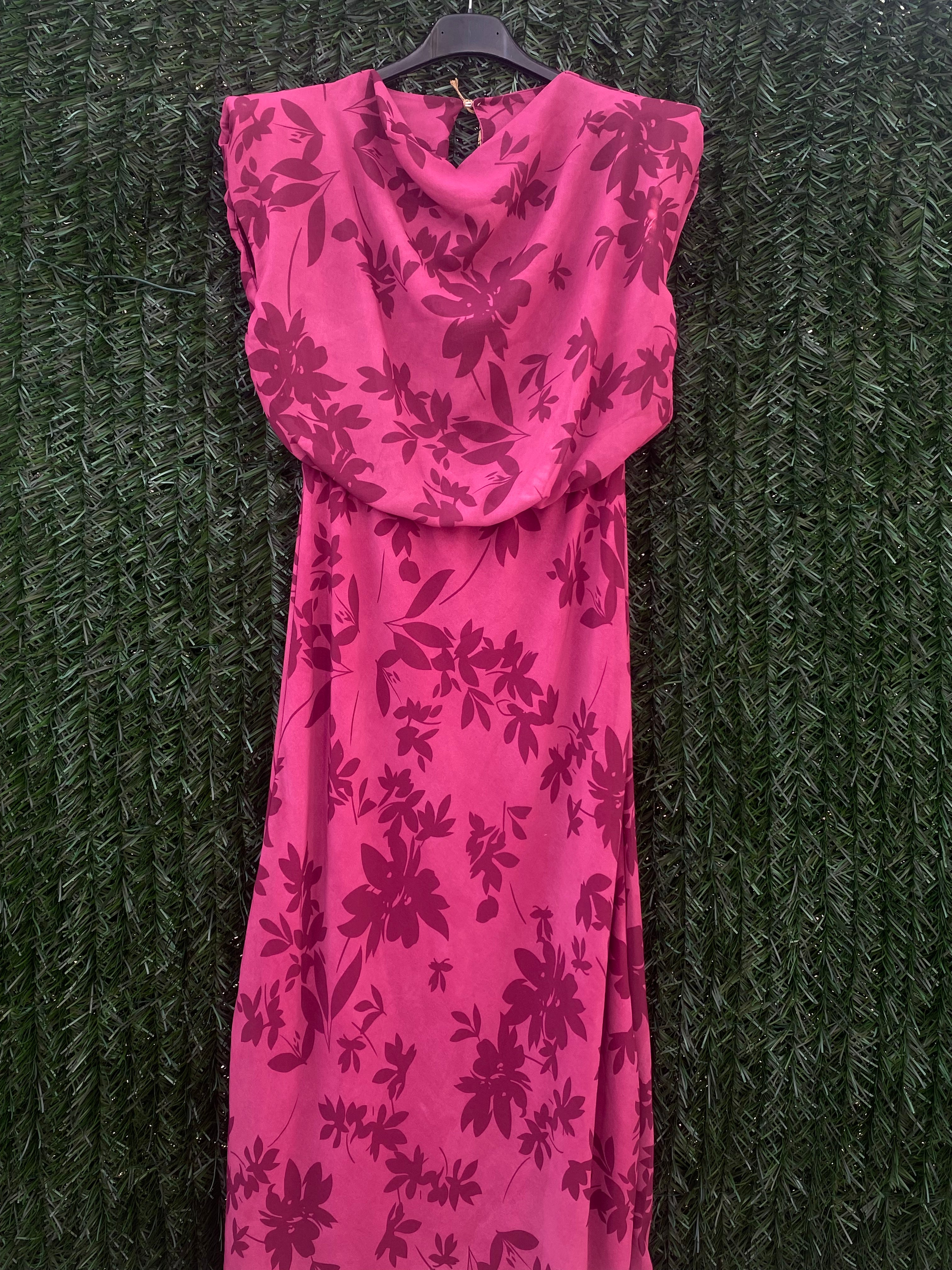 VESTIDO AMAPOLA BURDEOS