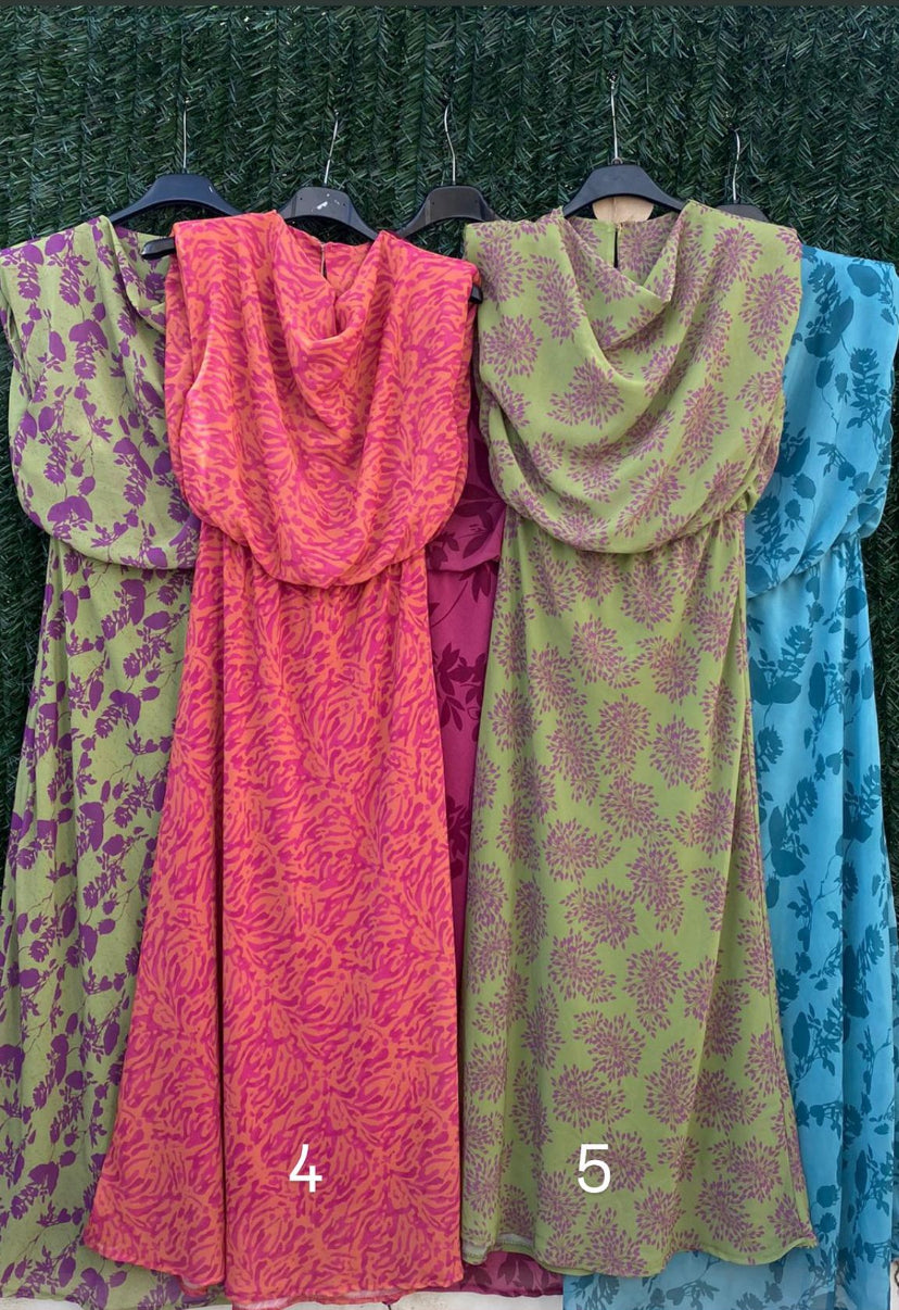 VESTIDO AMAPOLA CORAL