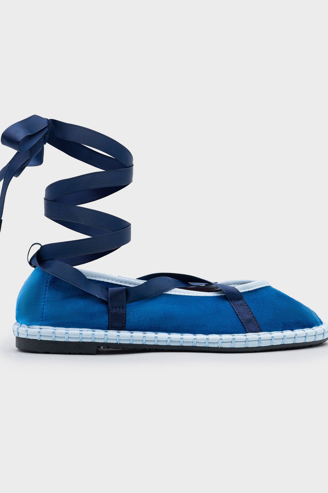 MERCEDITAS VELVET CINTA BLUE