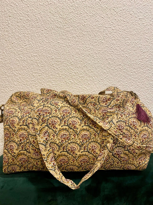 BOLSA VIAJE BEIGE