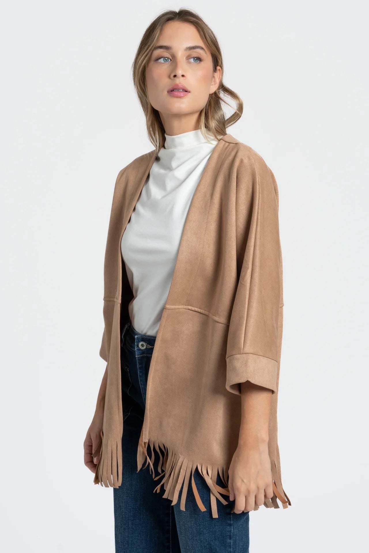 CHAQUETA FLECOS ANTE