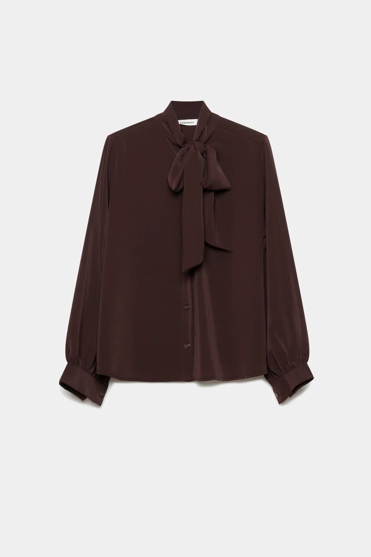 BLUSA LAZO LISA MARRÓN