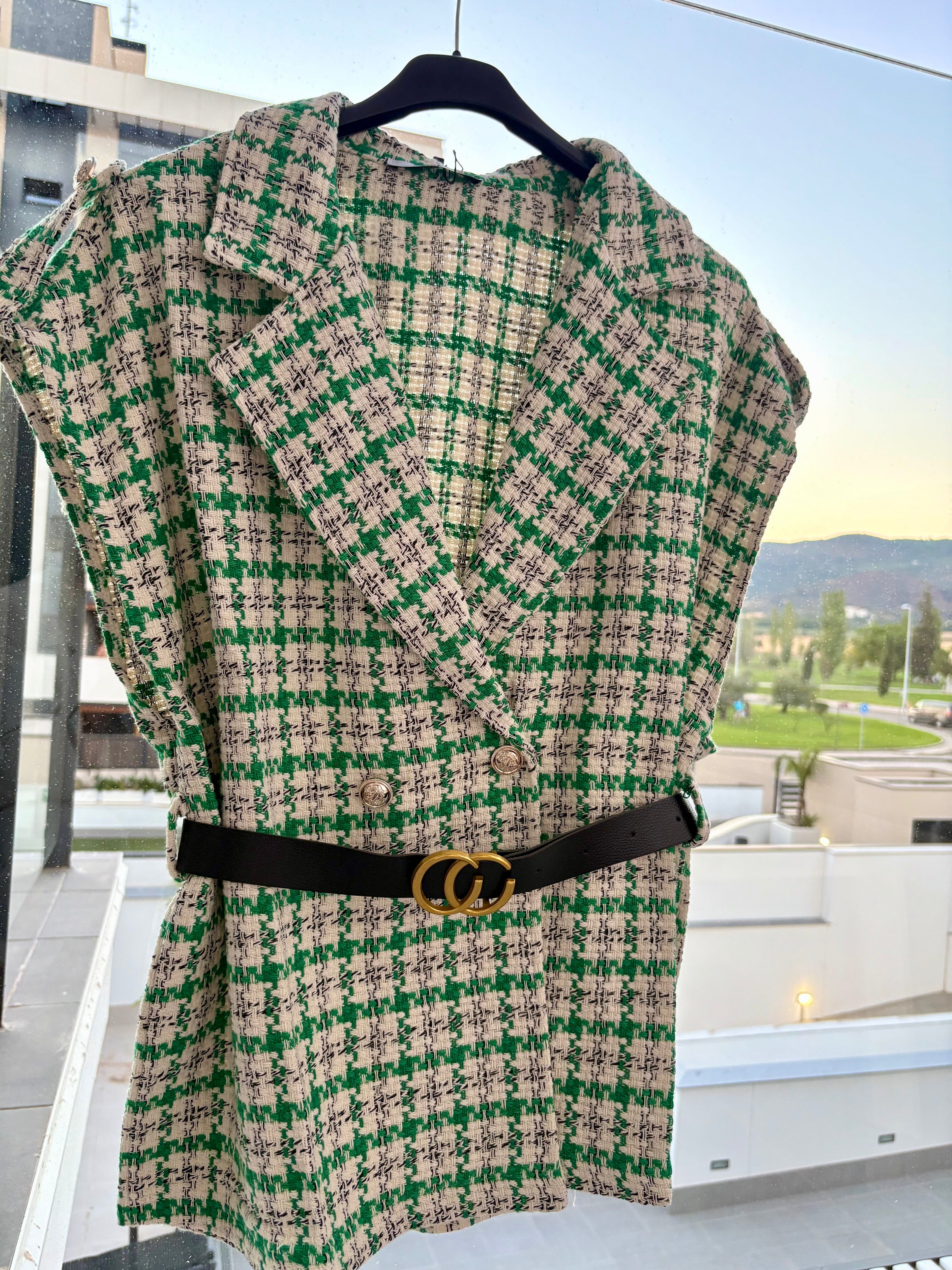 CHALECO ESTRUCTURA VERDE