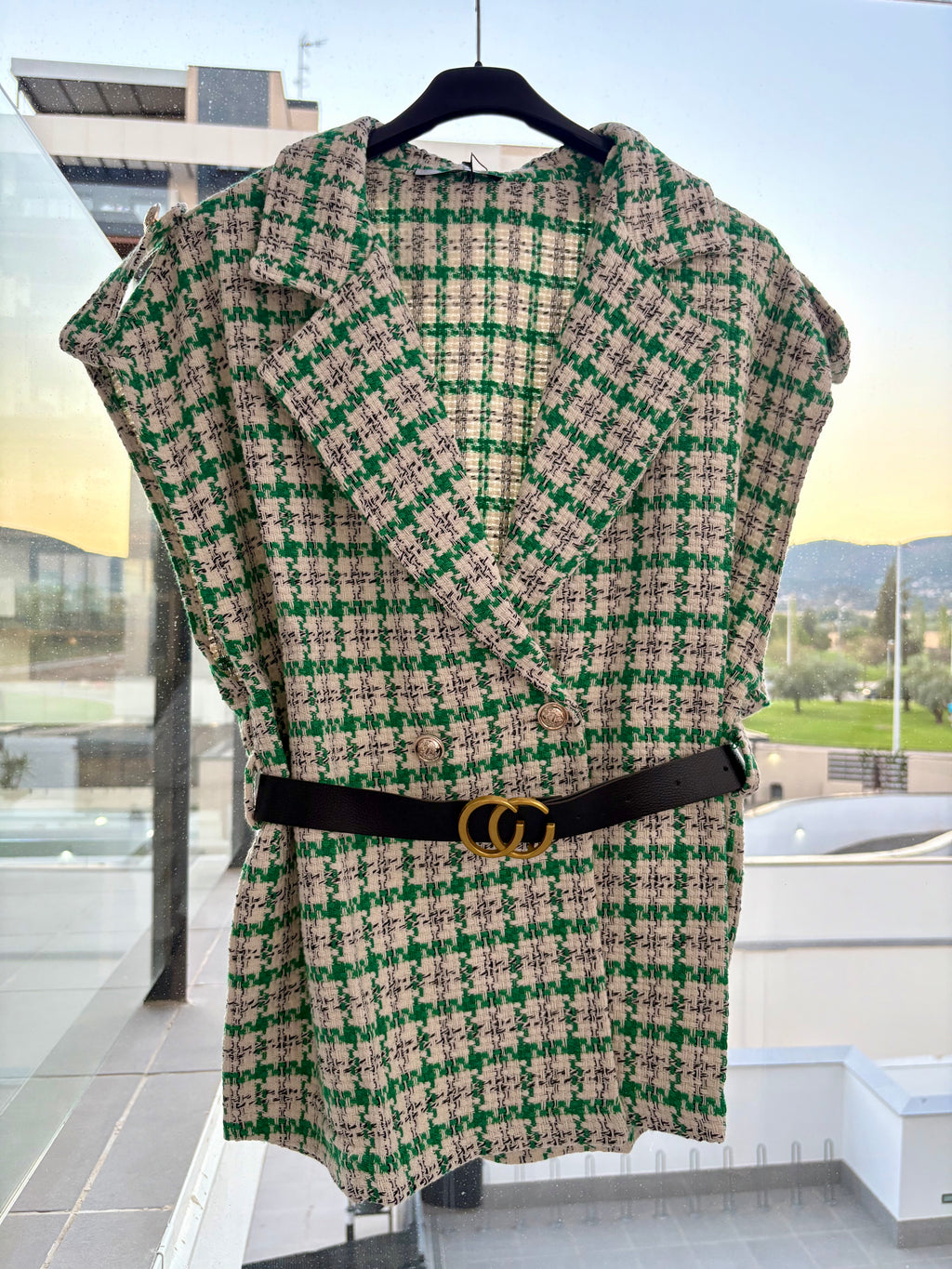 CHALECO ESTRUCTURA VERDE