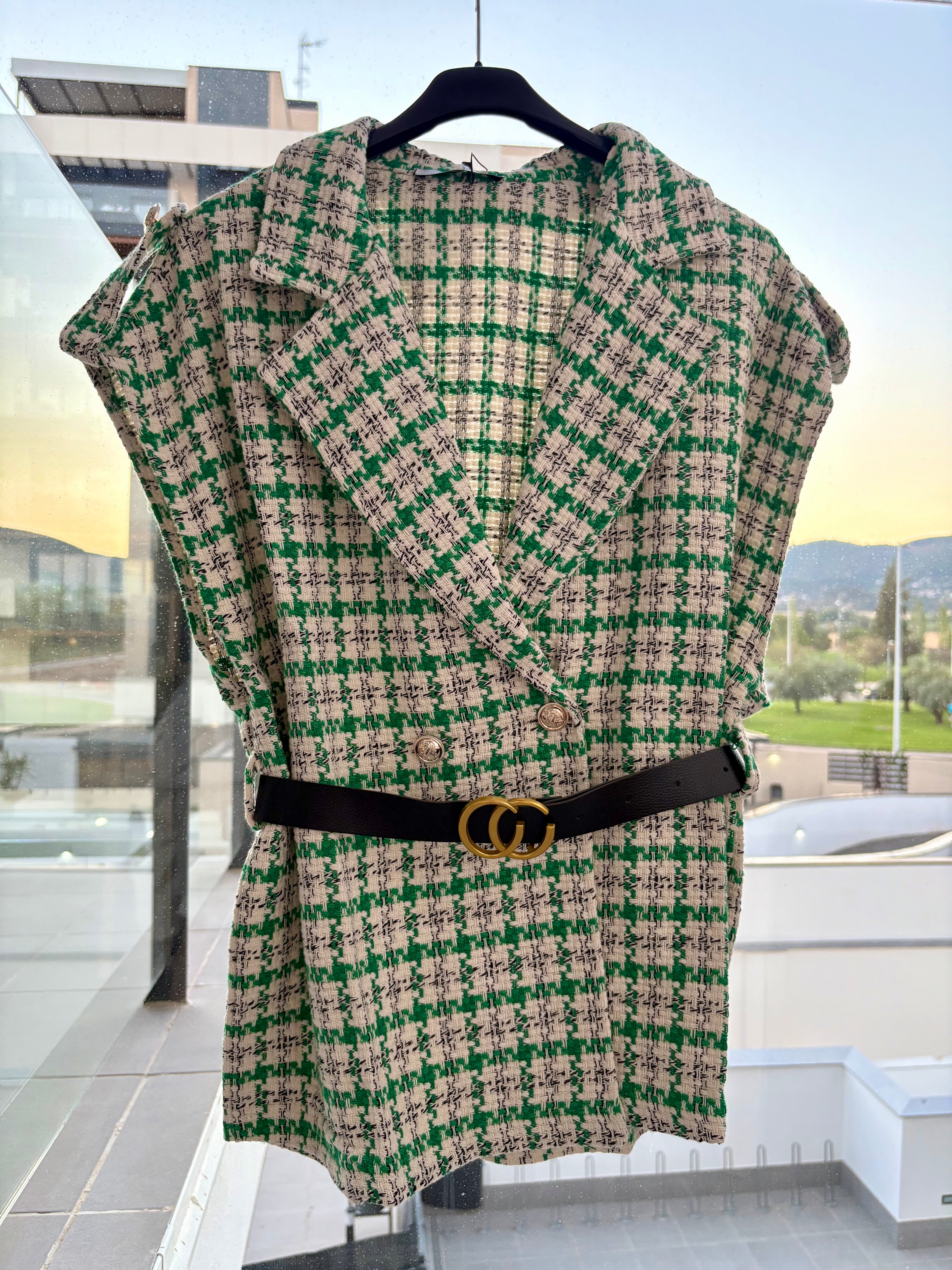 CHALECO ESTRUCTURA VERDE