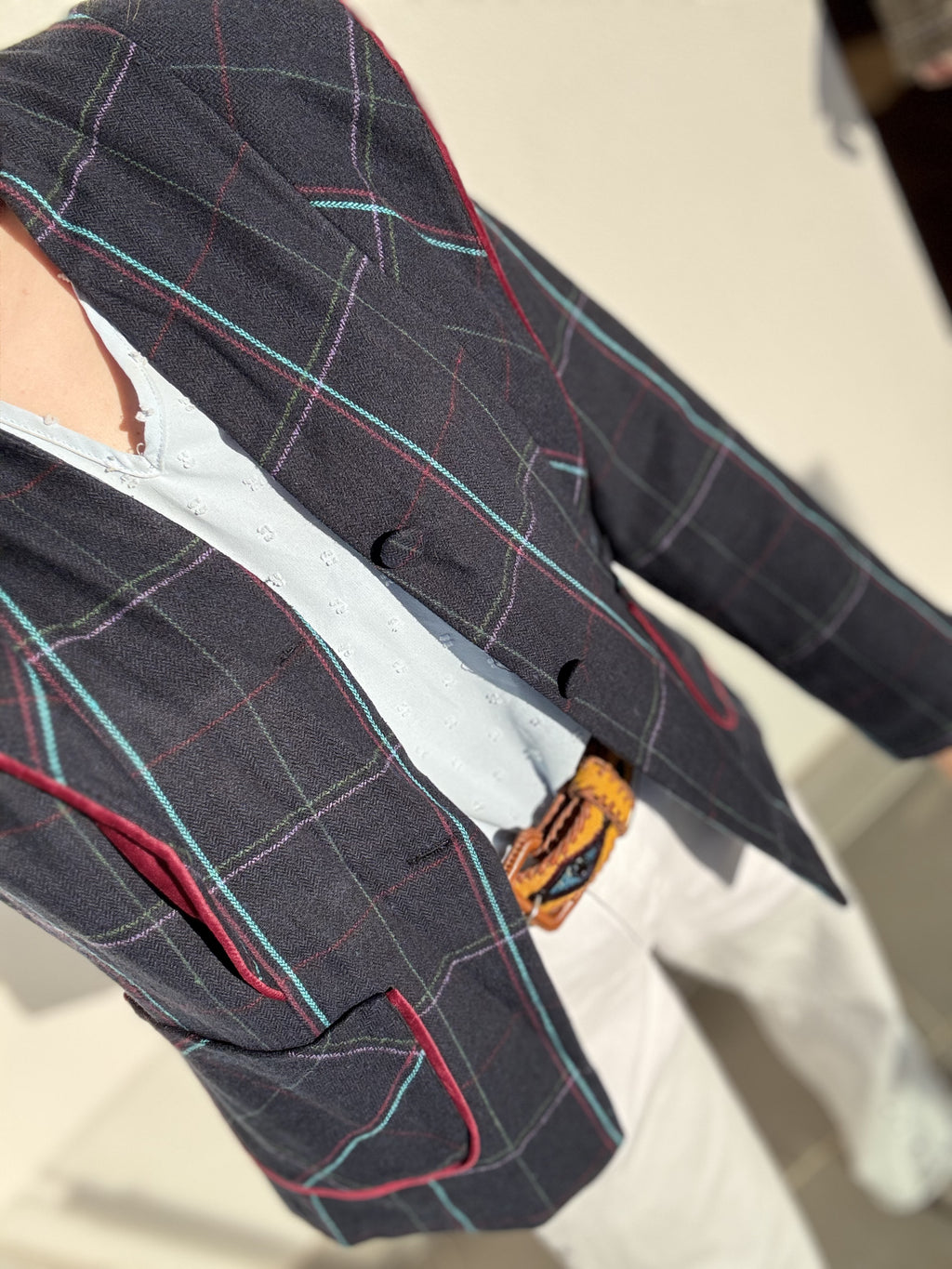 CHAQUETA ENCINAR AZUL