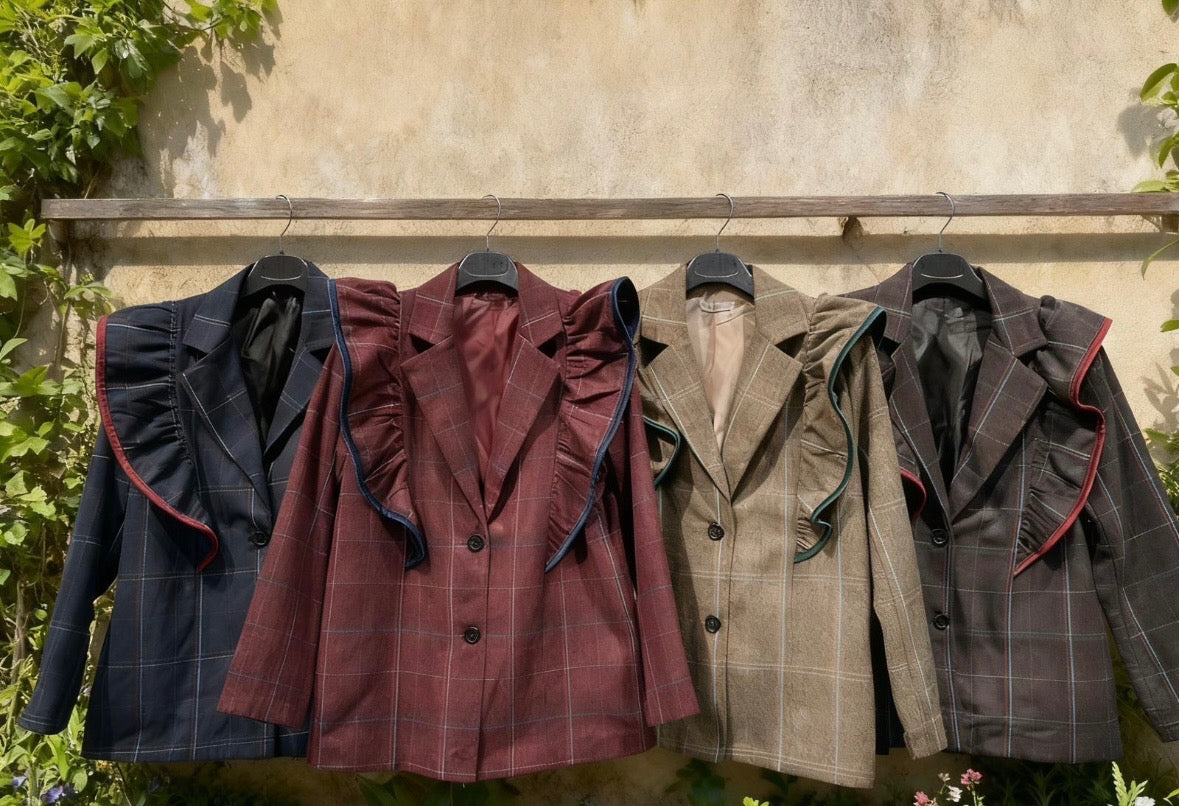 CHAQUETA ENCINAR VOLANTES