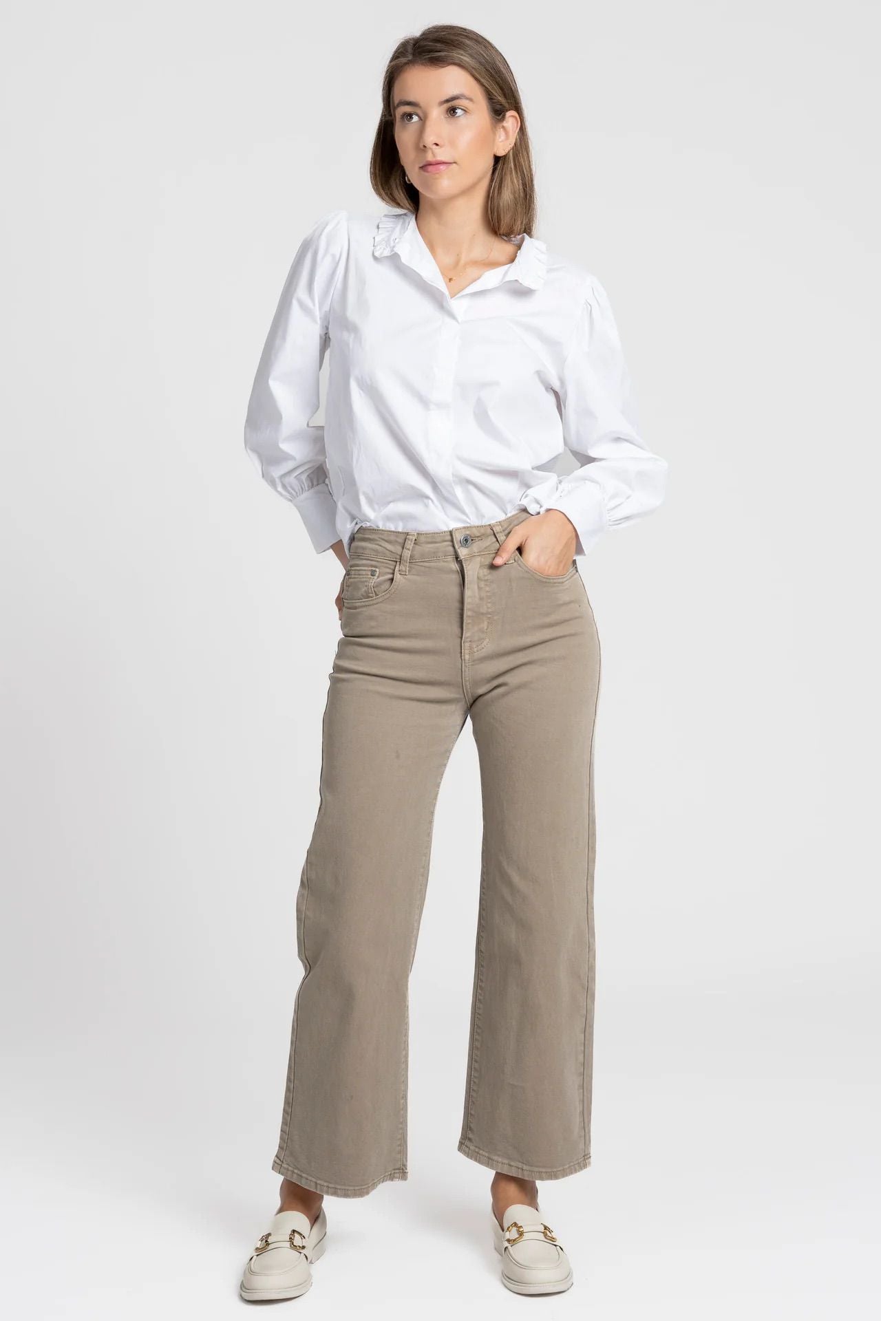 PANTALON MISS ELLEN BEIGE