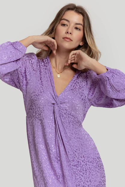 VESTIDO MIDI NUDO
