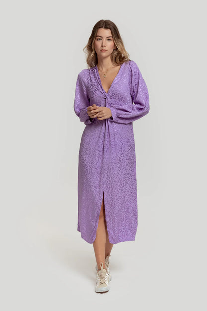 VESTIDO MIDI NUDO